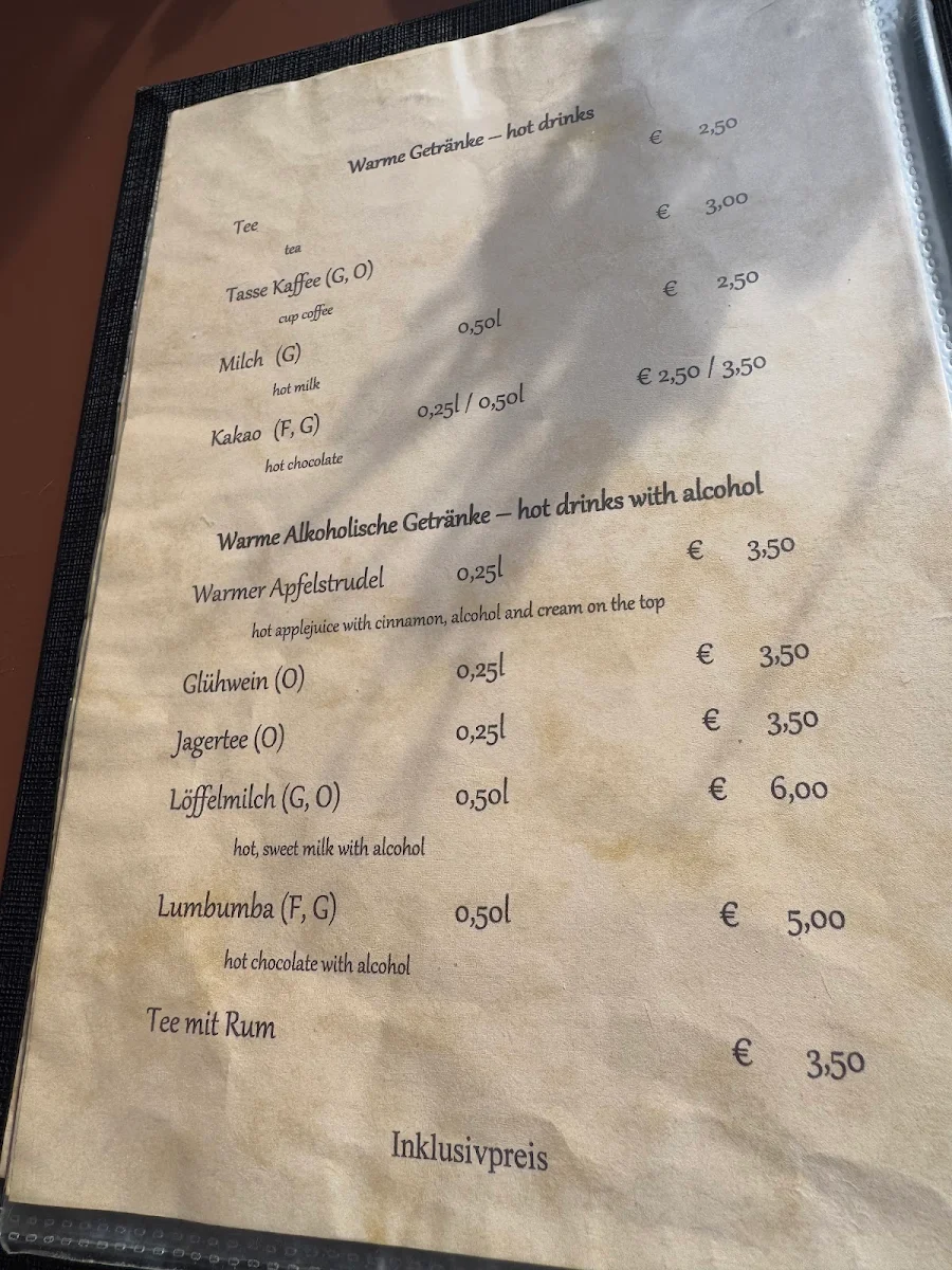 Speisekarte photo 1