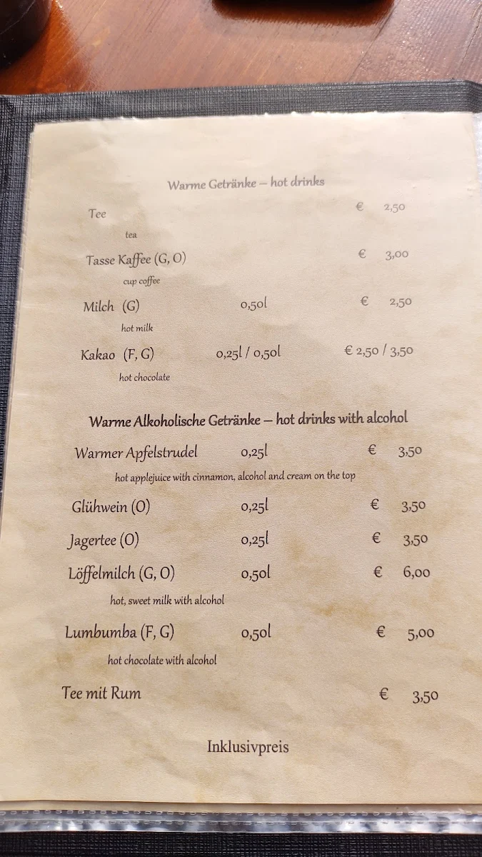Speisekarte photo 5