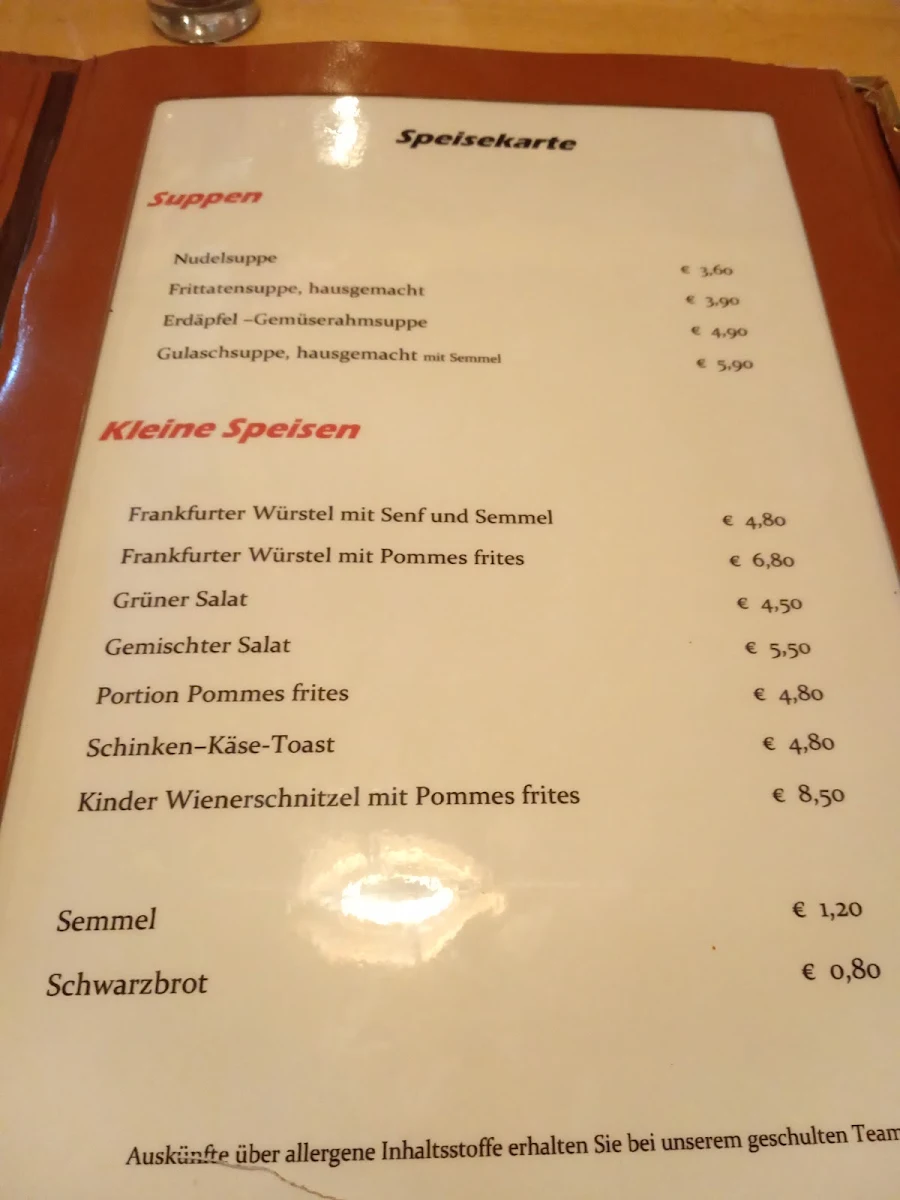 Speisekarte photo 3
