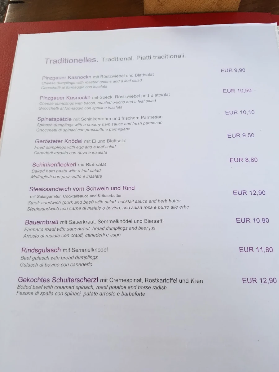 Speisekarte photo 4