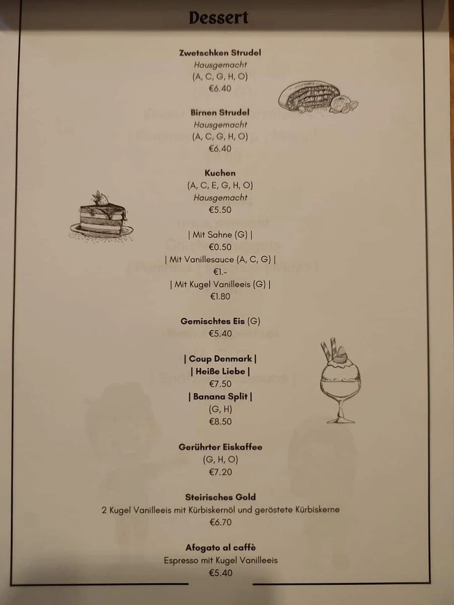Speisekarte photo 3