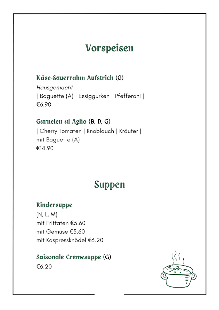 Speisekarte photo 6