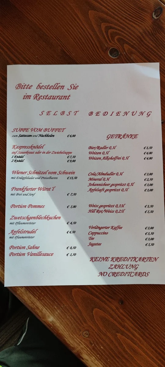 Speisekarte photo 10