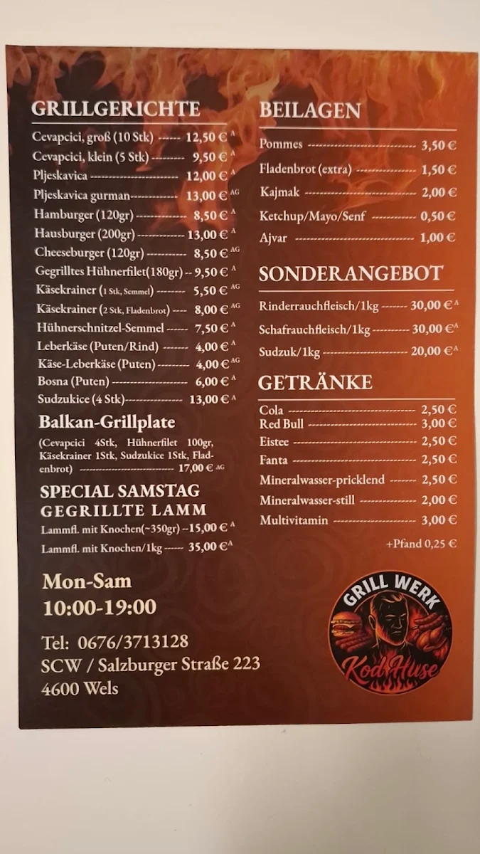 Speisekarte photo 1
