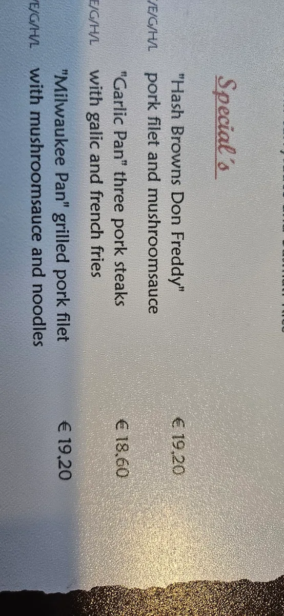 Speisekarte photo 7
