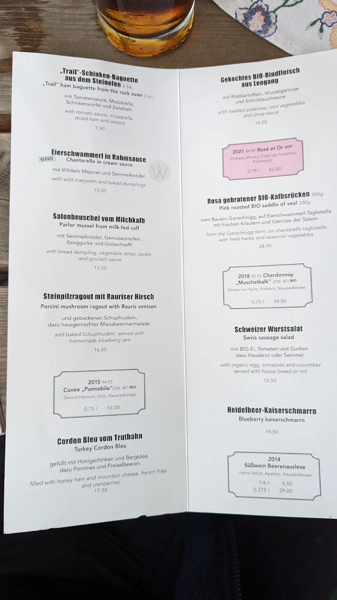 Speisekarte photo 2