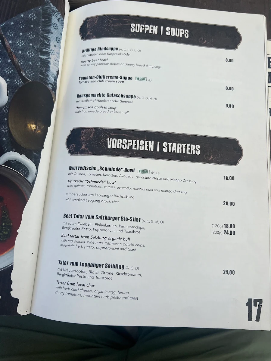 Speisekarte photo 5