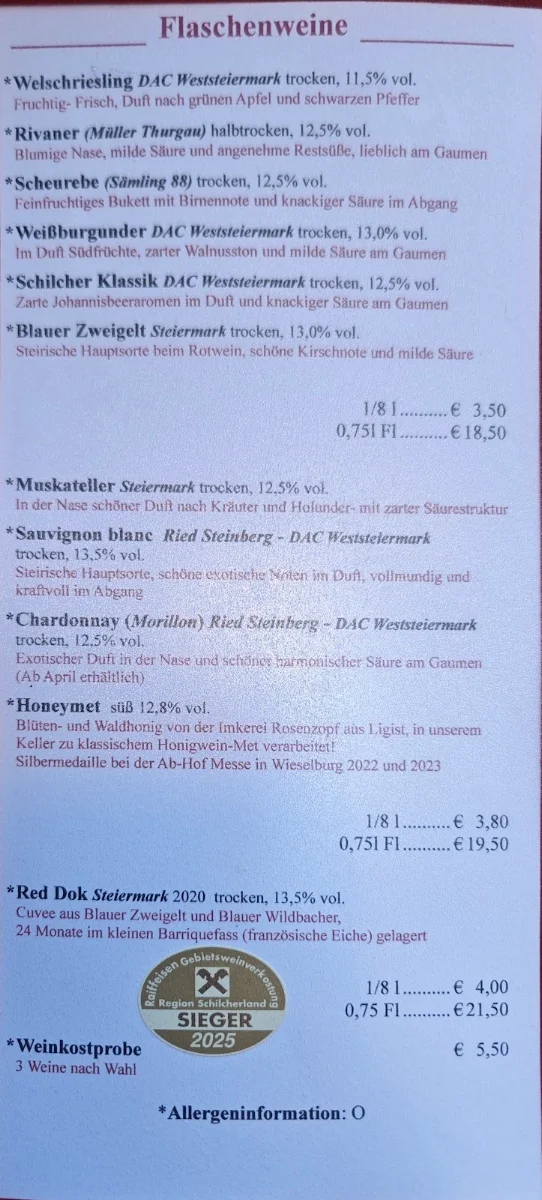 Speisekarte photo 2