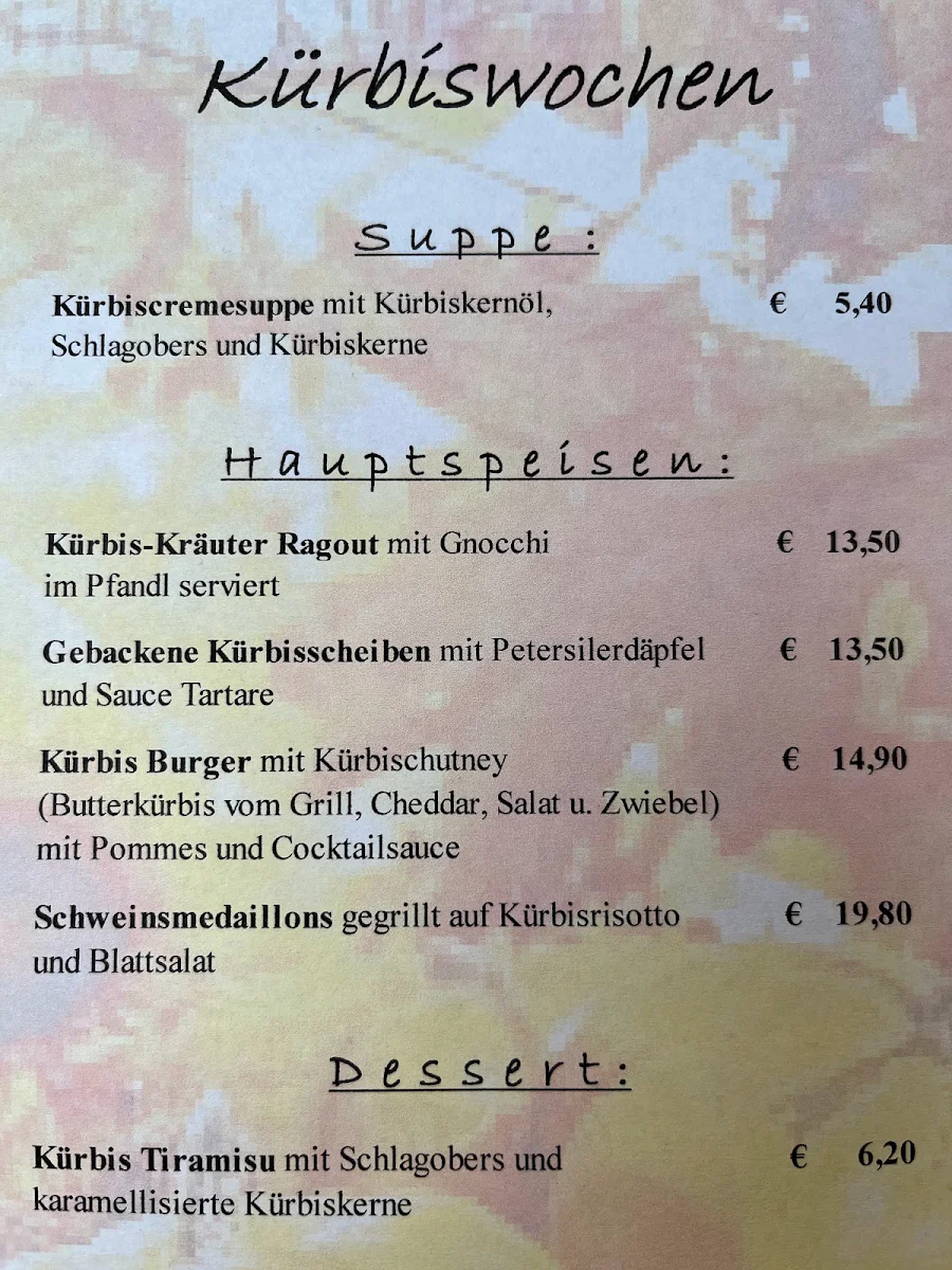 Speisekarte photo 1
