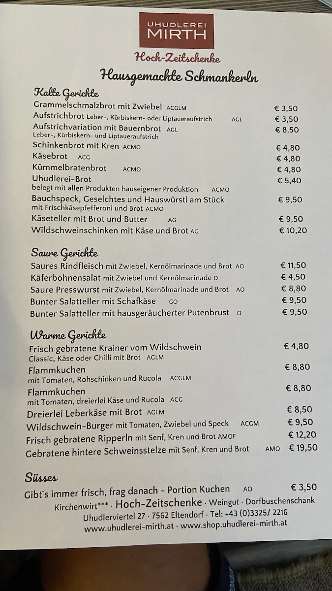 Speisekarte photo 1