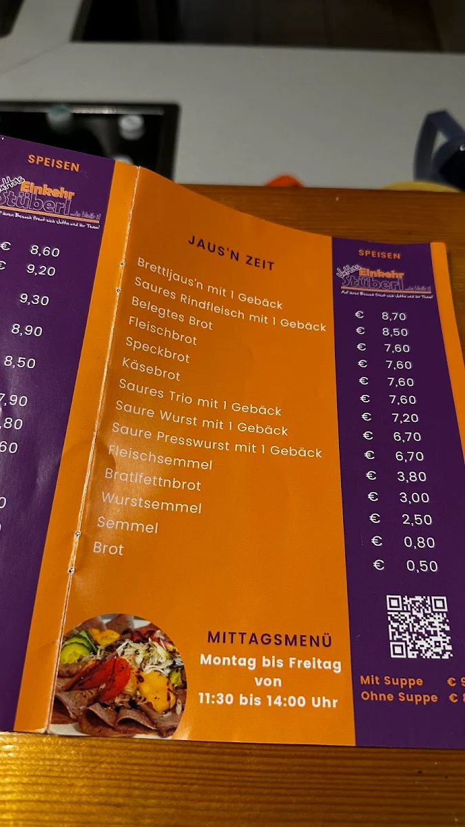 Speisekarte photo 2
