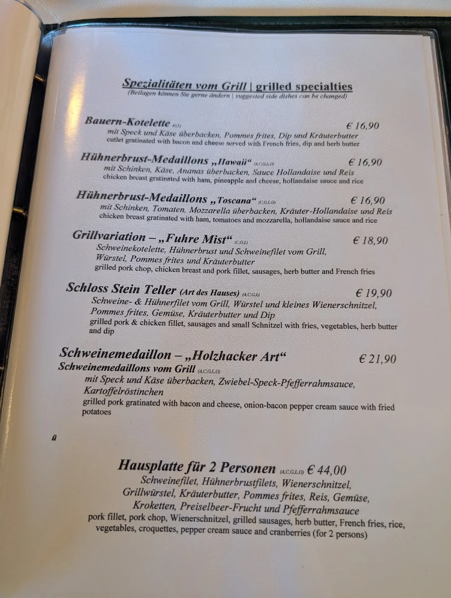 Speisekarte photo 1