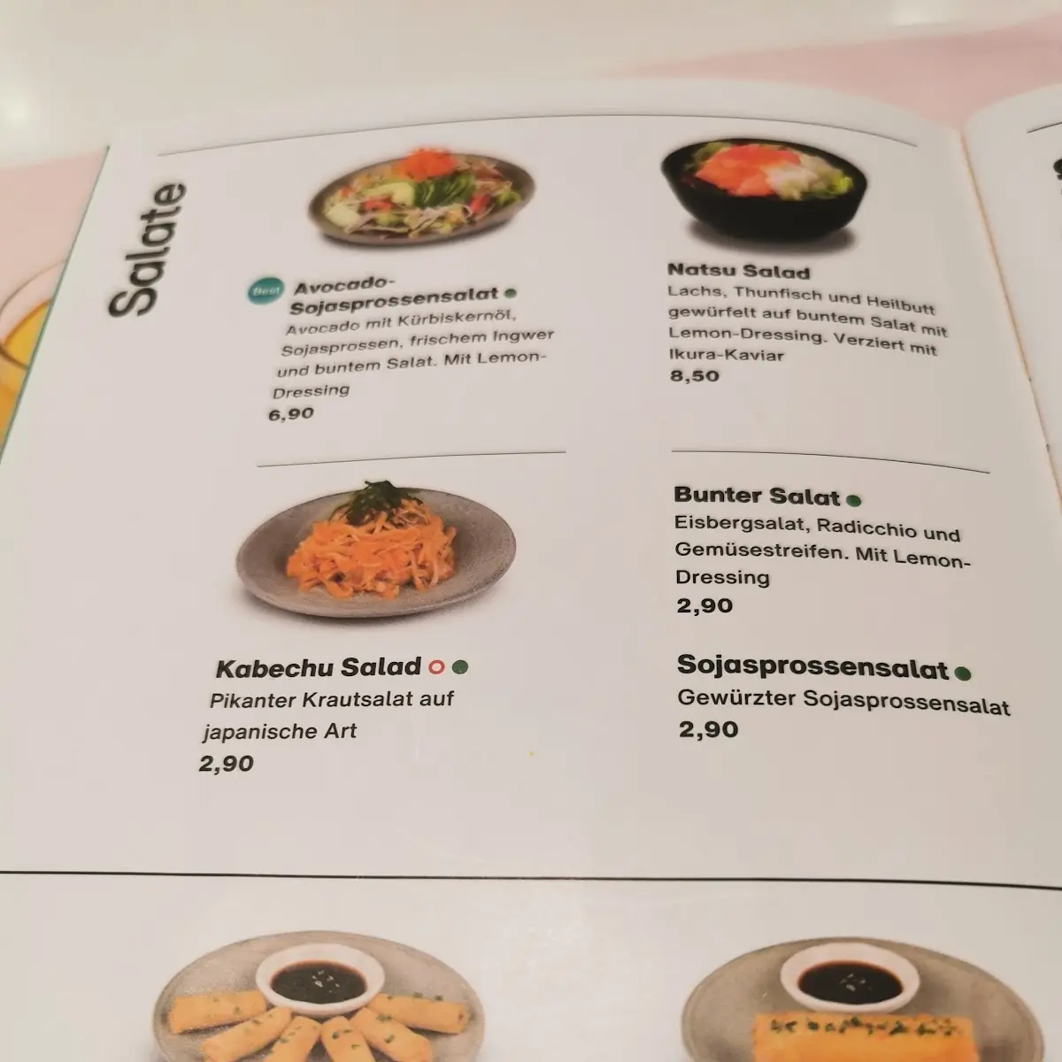 Speisekarte photo 2