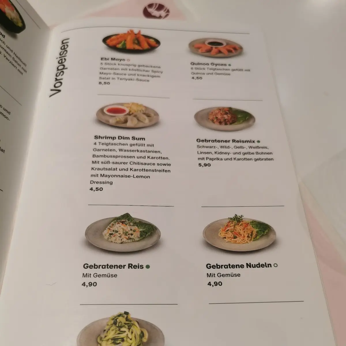 Speisekarte photo 6