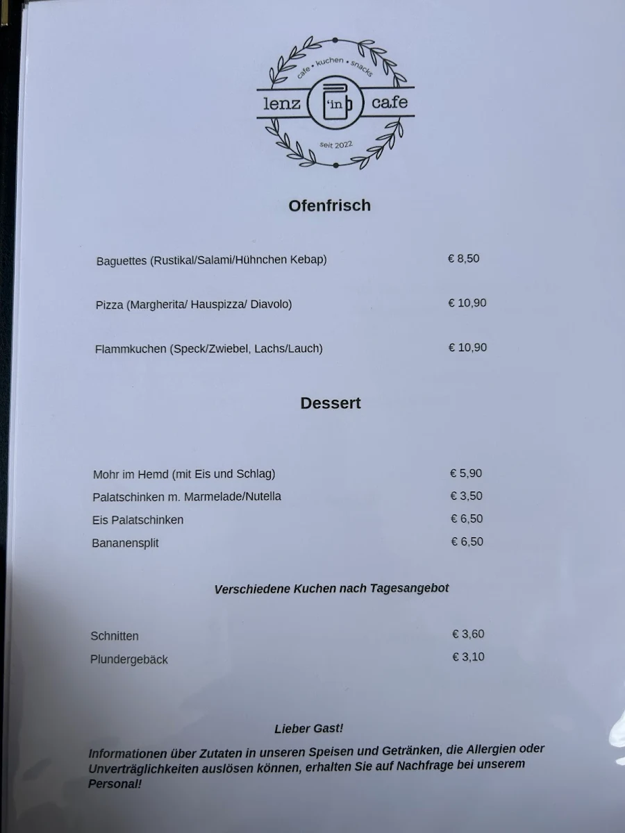 Speisekarte photo 6