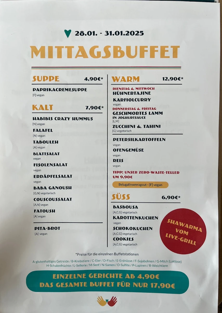 Speisekarte photo 1