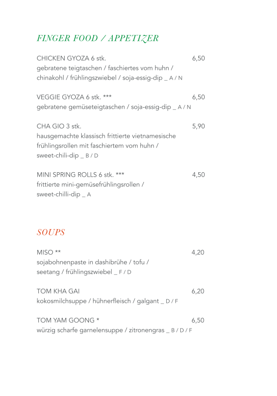 Speisekarte photo 8