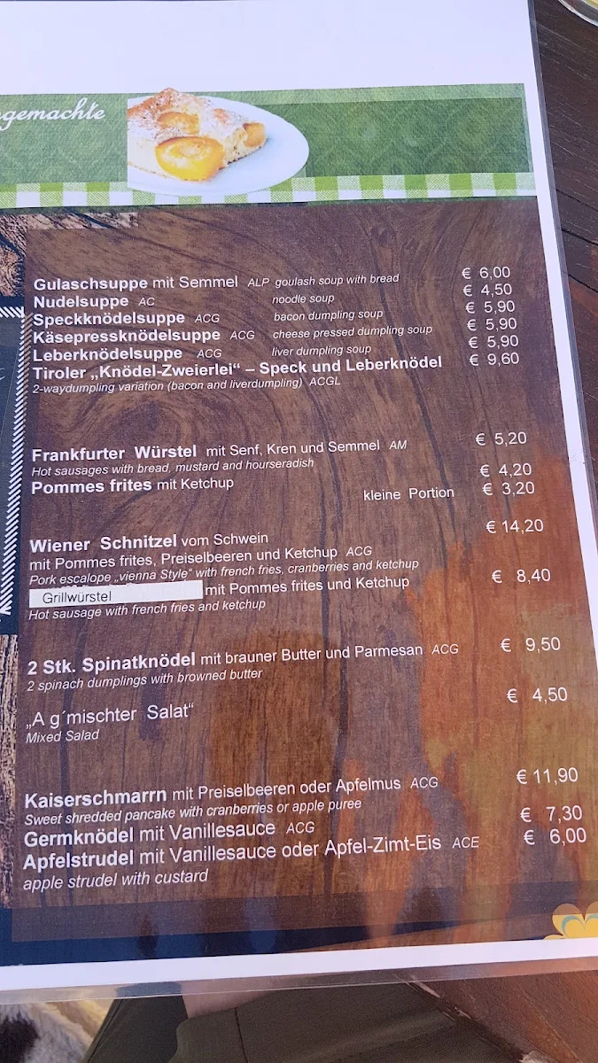 Speisekarte photo 8