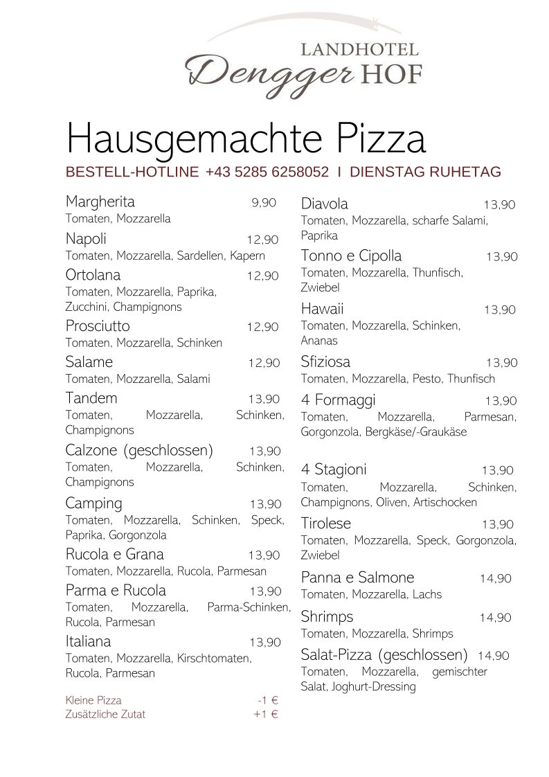 Speisekarte photo 1