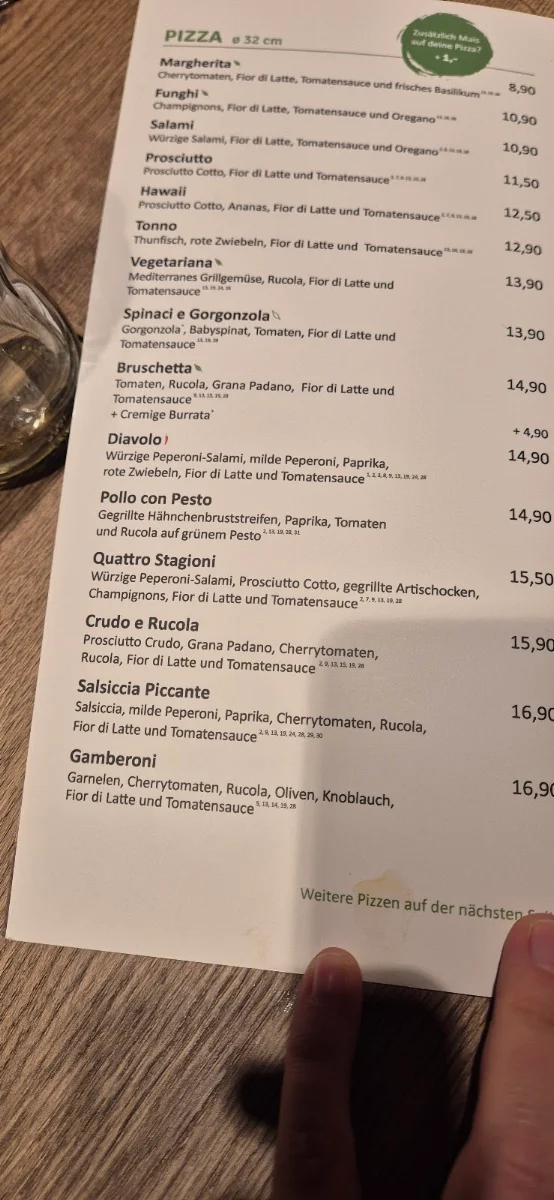 Speisekarte photo 1