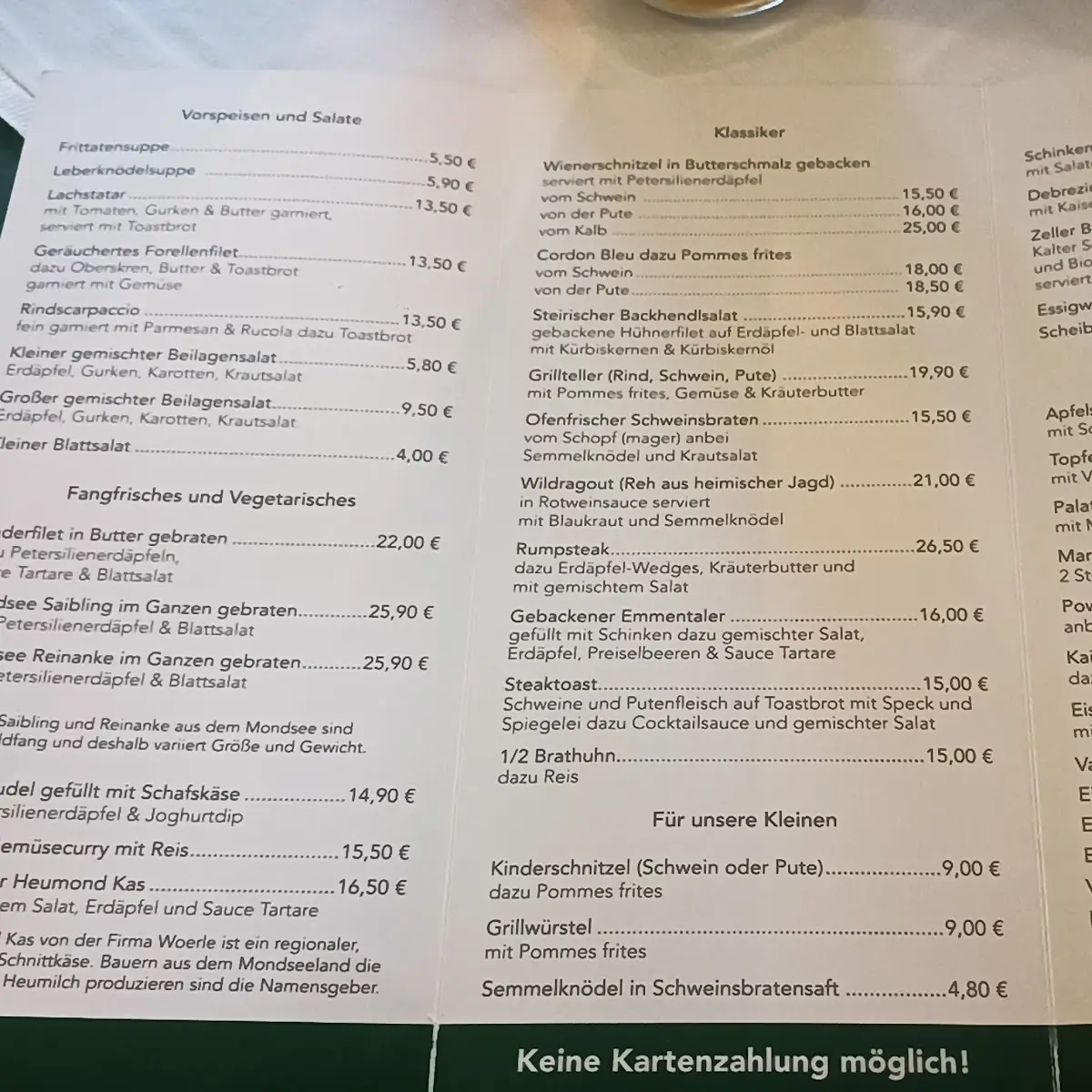 Speisekarte photo 7