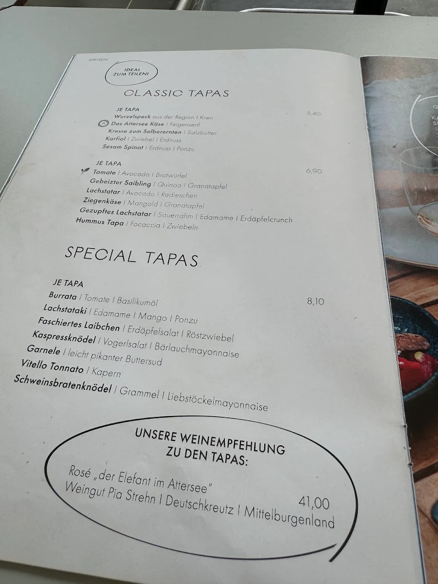 Speisekarte photo 1