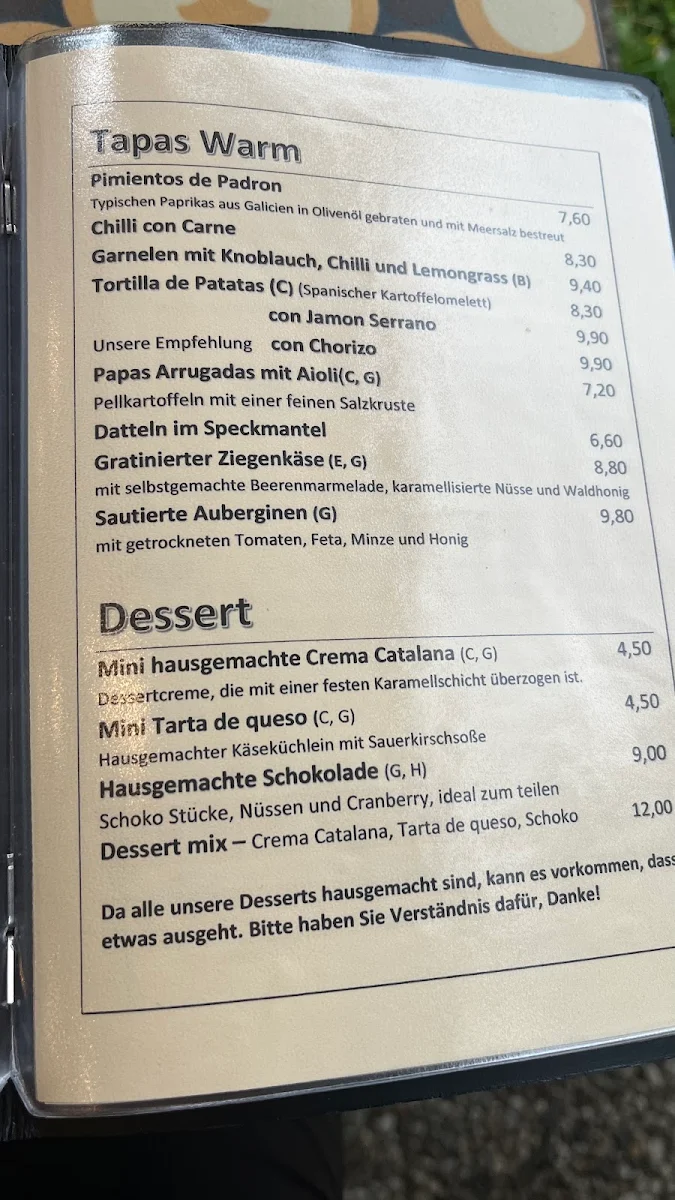 Speisekarte photo 1