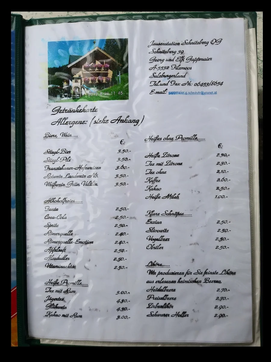 Speisekarte photo 1