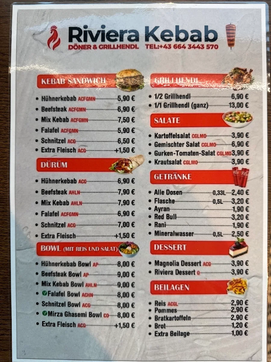 Speisekarte photo 1