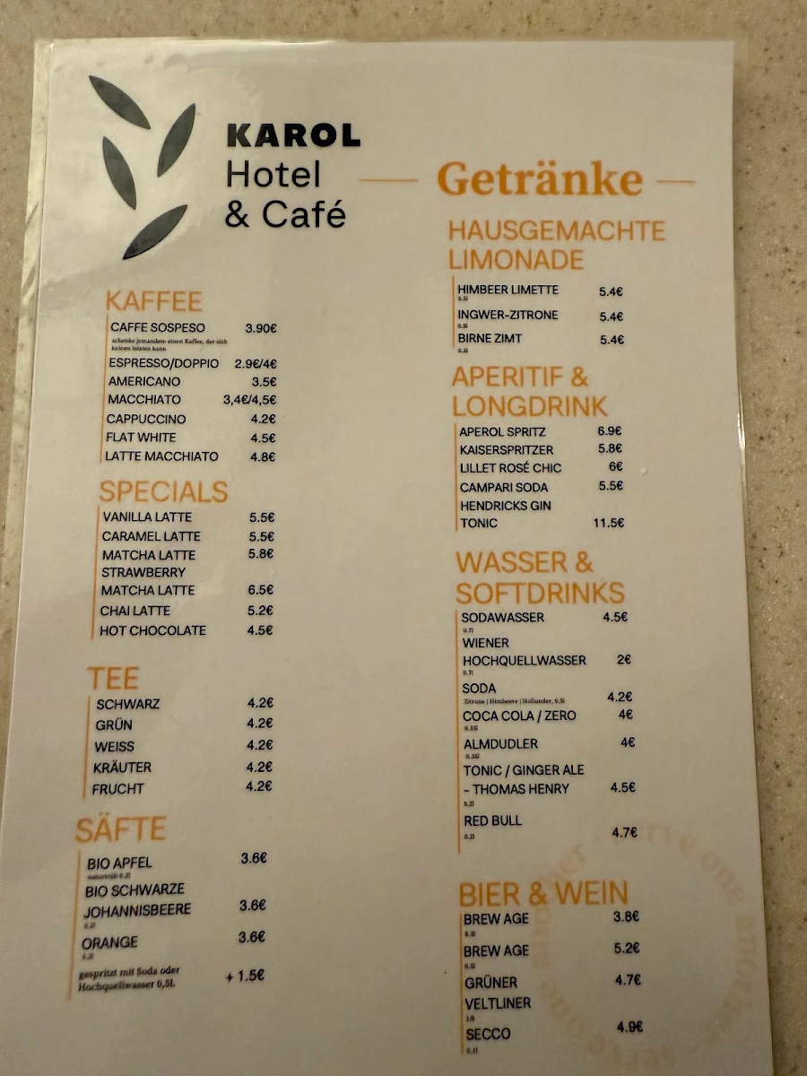 Speisekarte photo 2