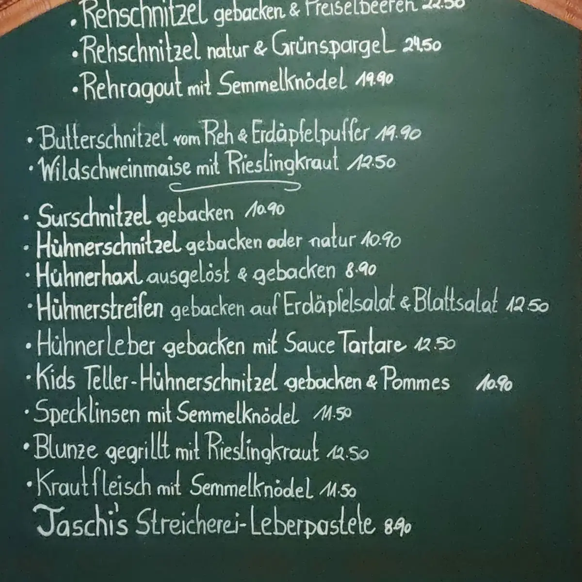 Speisekarte photo 1