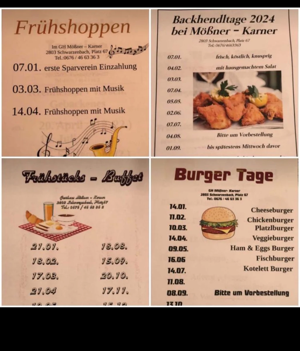 Speisekarte photo 1