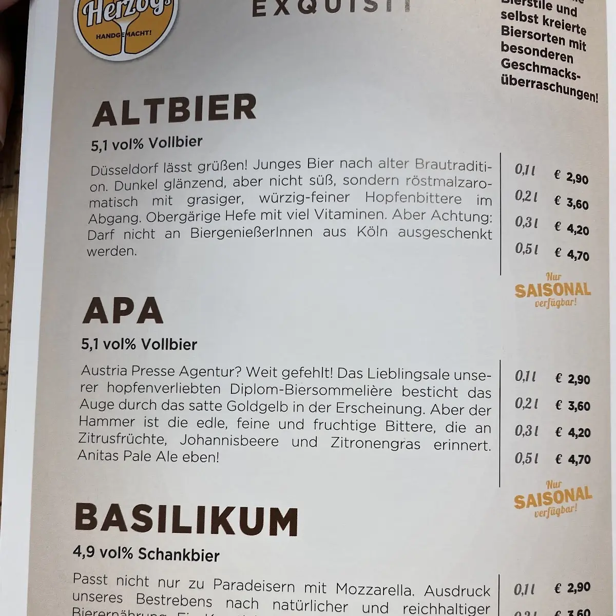 Speisekarte photo 6
