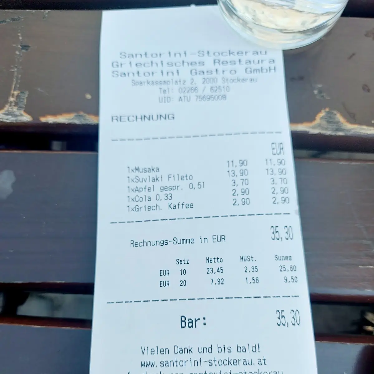 Speisekarte photo 2