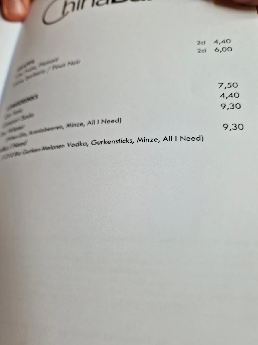Speisekarte photo 5