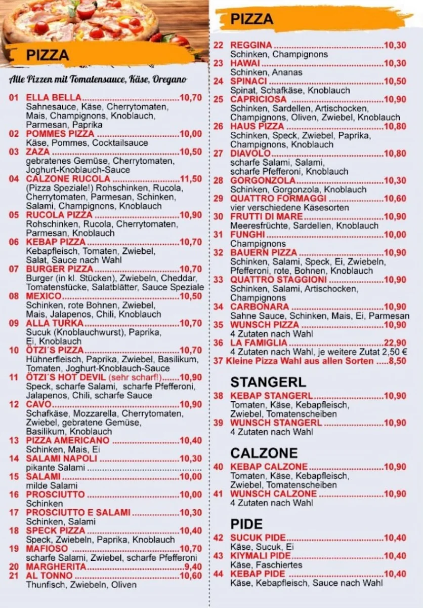 Speisekarte photo 1