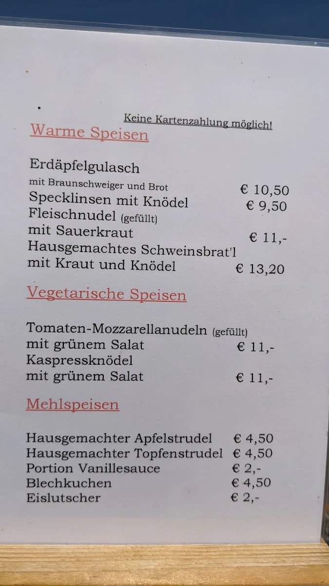 Speisekarte photo 4