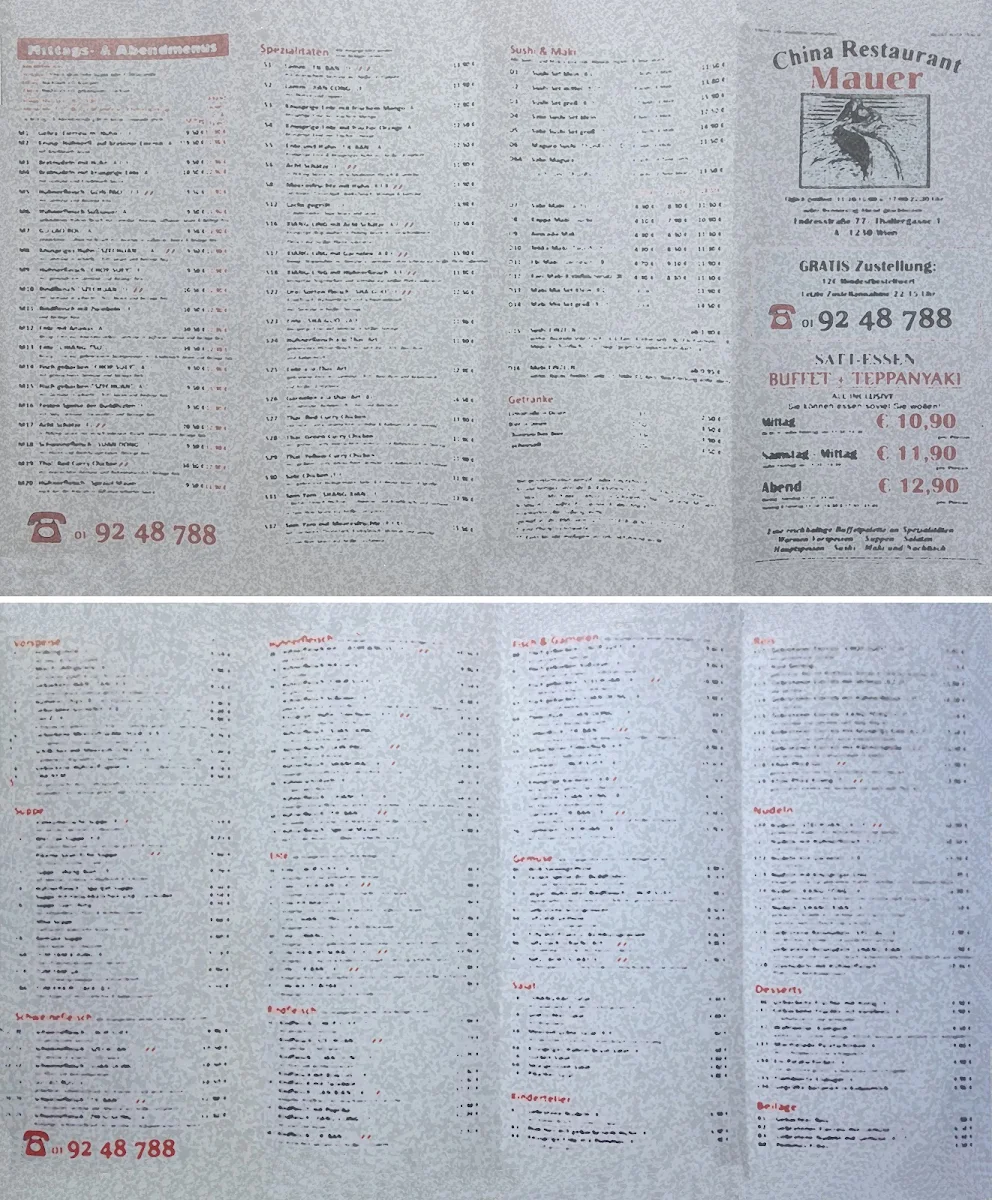 Speisekarte photo 3
