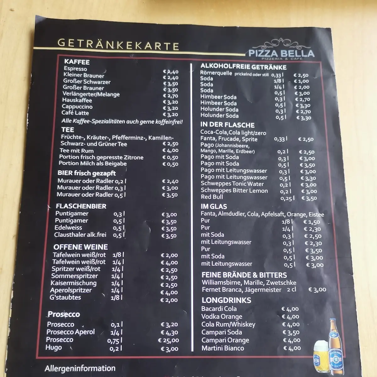 Speisekarte photo 3
