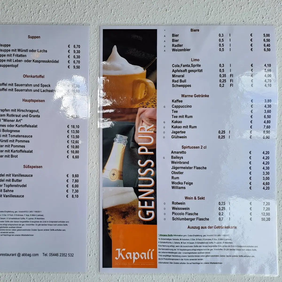 Speisekarte photo 2