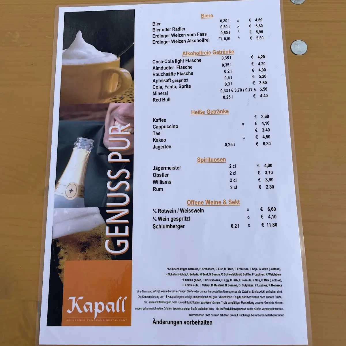 Speisekarte photo 6