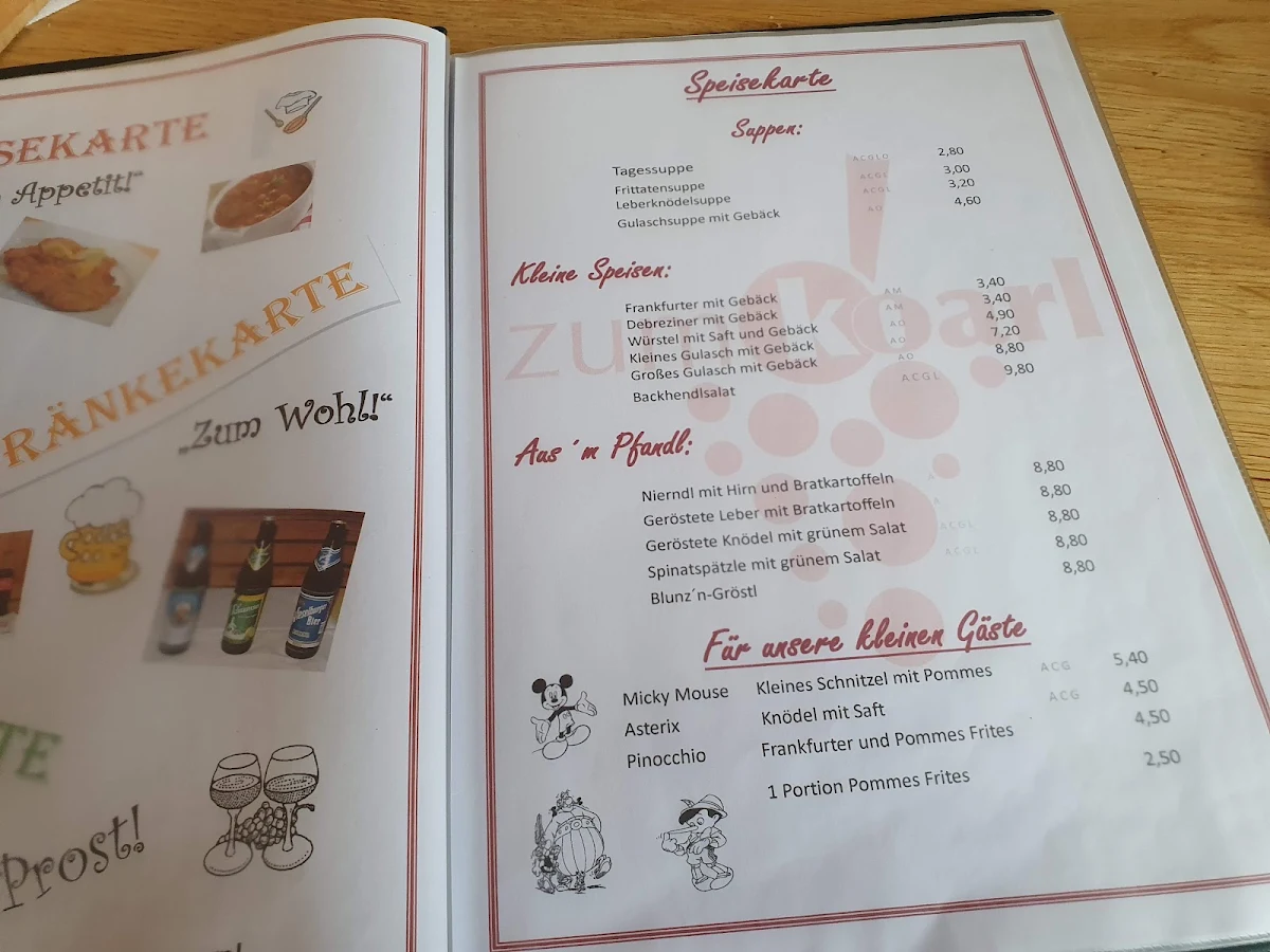 Speisekarte photo 2