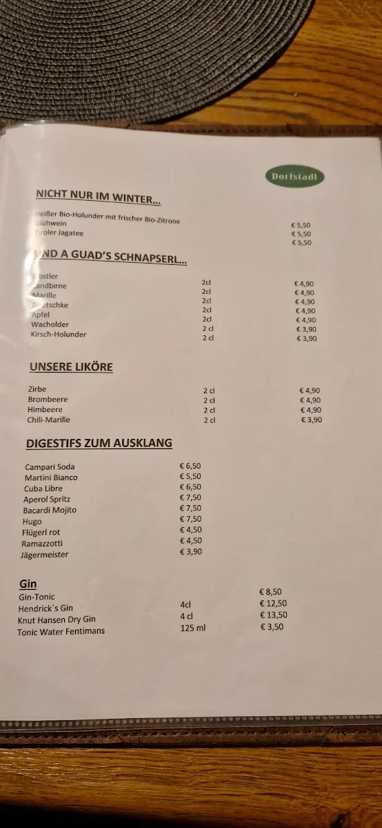 Speisekarte photo 2