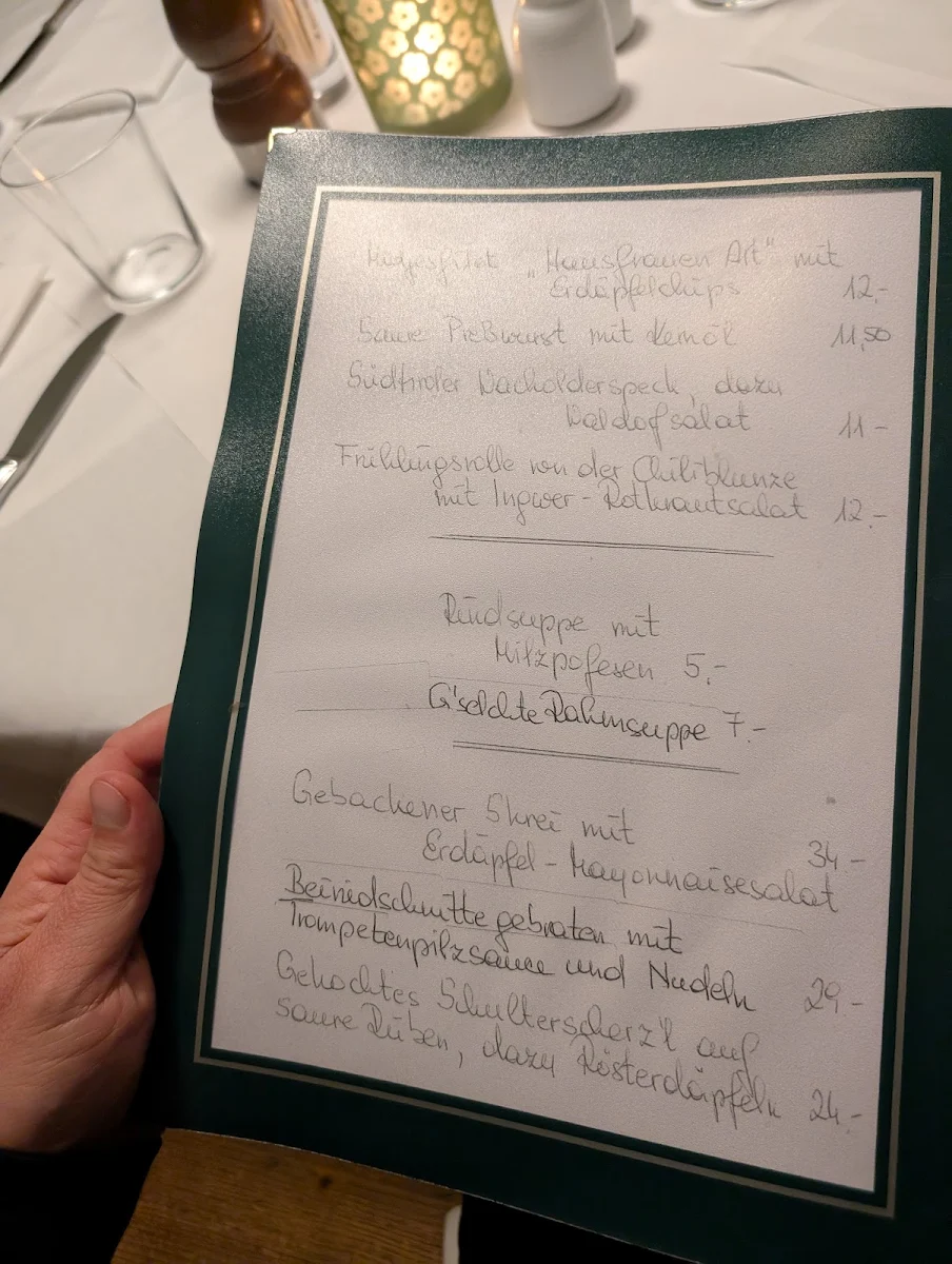 Speisekarte photo 3