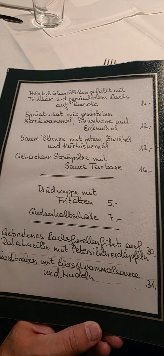 Speisekarte photo 4