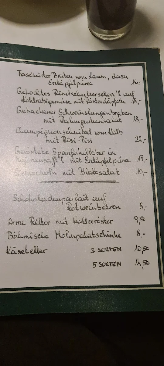 Speisekarte photo 5