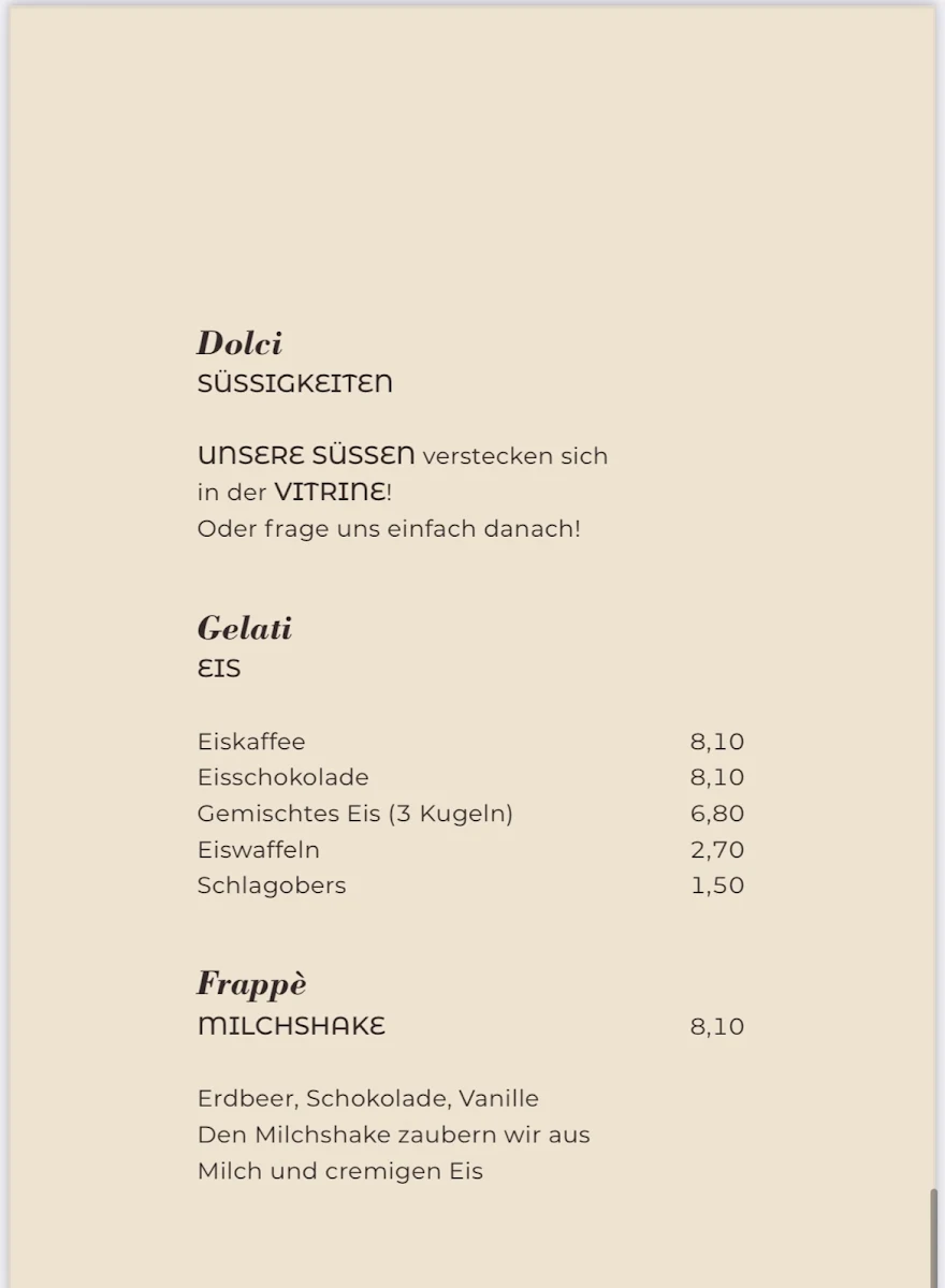 Speisekarte photo 7