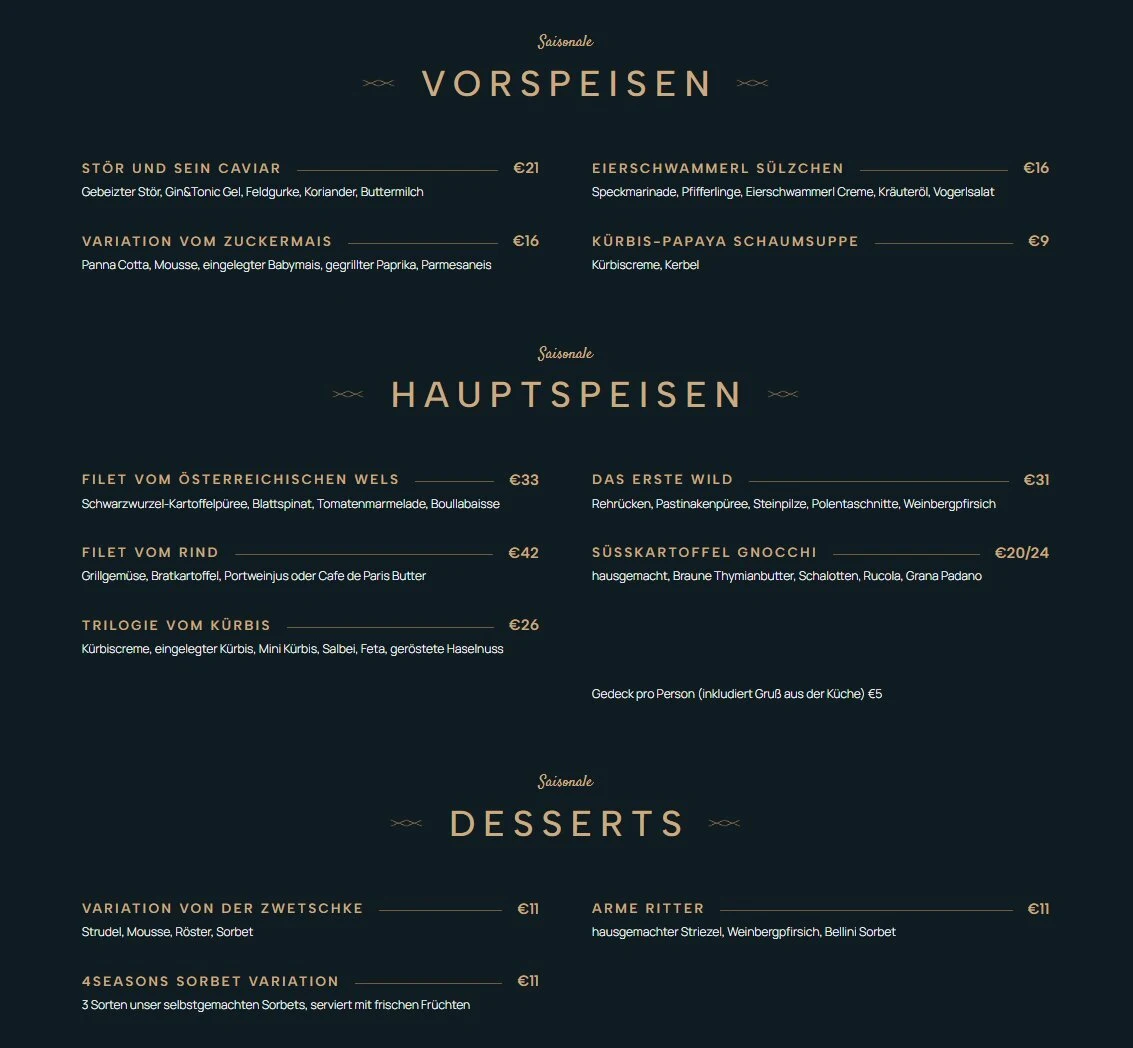 Speisekarte photo 1
