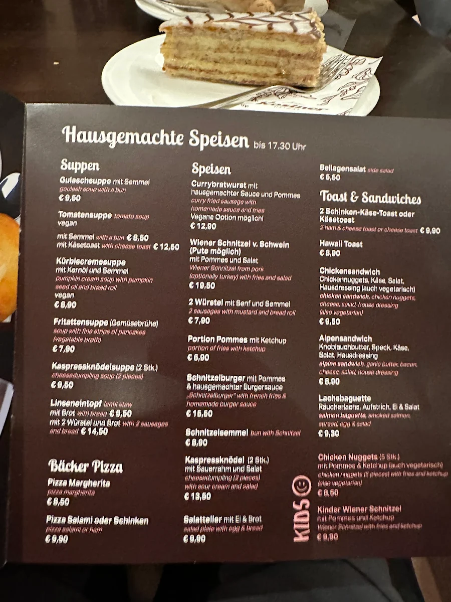Speisekarte photo 1