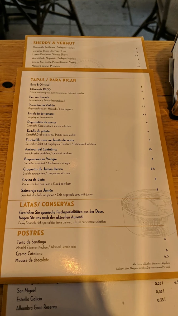 Speisekarte photo 8